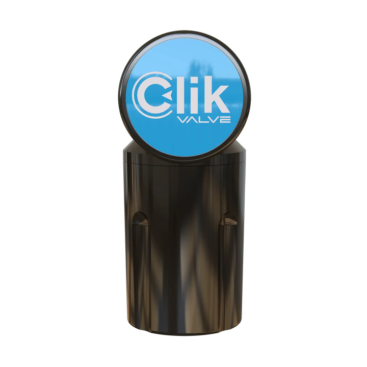 Clik 2-in-1 Right Angled Pump Head & Removeable Pump Adapter (Aluminum)ポンプヘッド