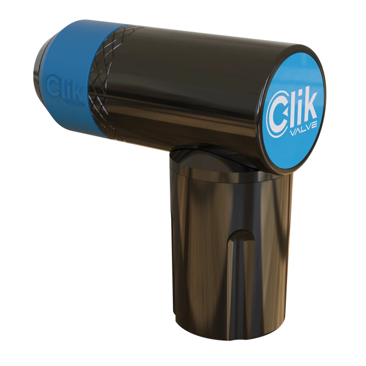 Clik 2-in-1 Right Angled Pump Head & Removeable Pump Adapter (Aluminum)ポンプヘッド