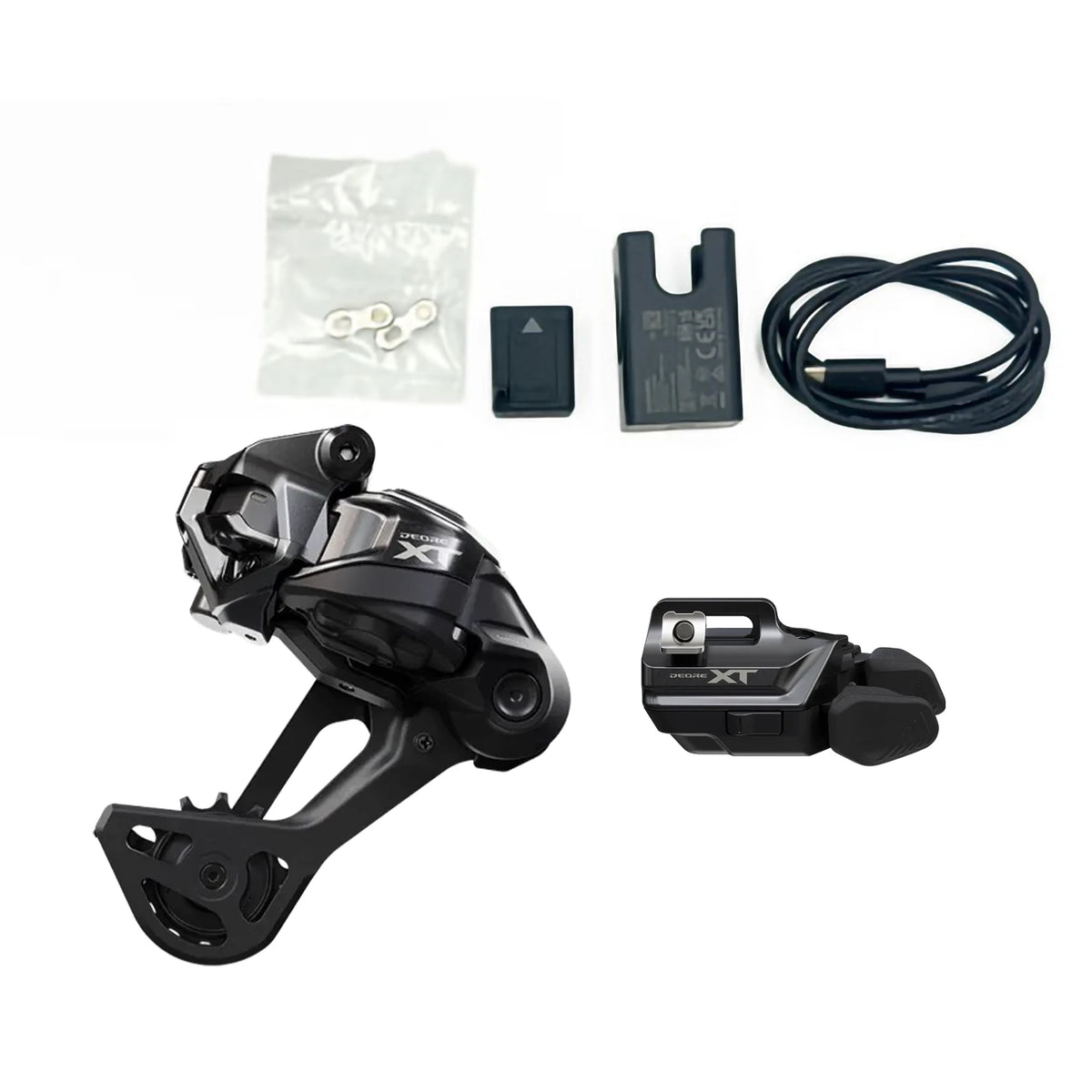 新型シマノ XT M8250 DI2 GS ワイヤレス アップグレードキット Deore-XT-di2-drivetrain-