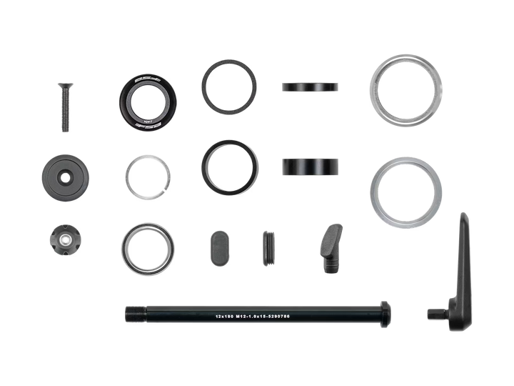Procaliber Gen 3 フレームセットに付属するスモールパーツ類