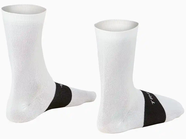 Trek レース クルーサイクリング ソックス White