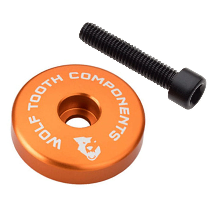 Wolf Tooth Ultralight Stem Cap with Integrated 5mm Spacer