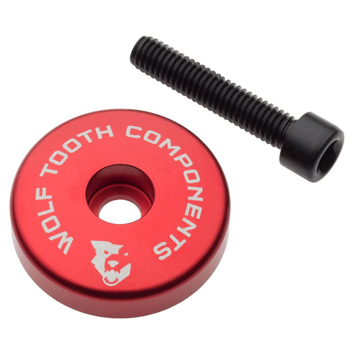 Wolf Tooth Ultralight Stem Cap with Integrated 5mm Spacer