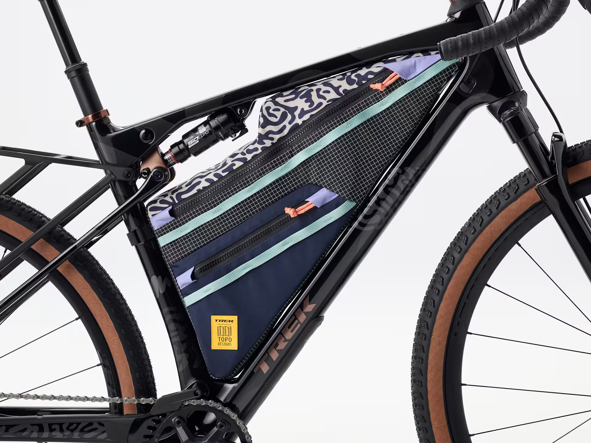 Topo Designs CheckOUT フレームバッグ – バイクプラス