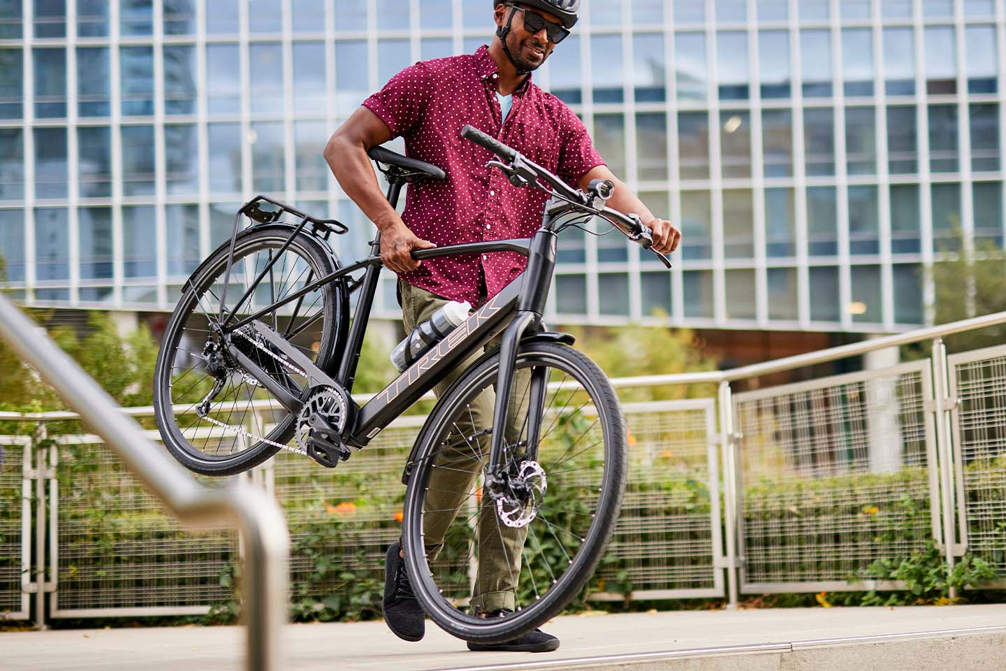 Trek FX+（トレックFX＋） 電動アシストに見えない電動アシスト