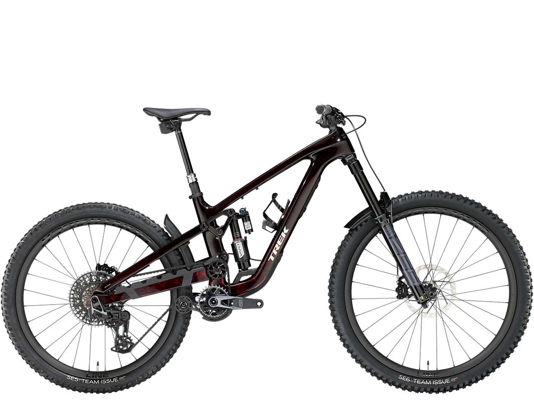 Trek Slash9.9 X0 AXS Gen6（トレック スラッシュ9.9 XO AXS Gen6）のCarbon Red Smoke（カーボンレッドスモークカラー）