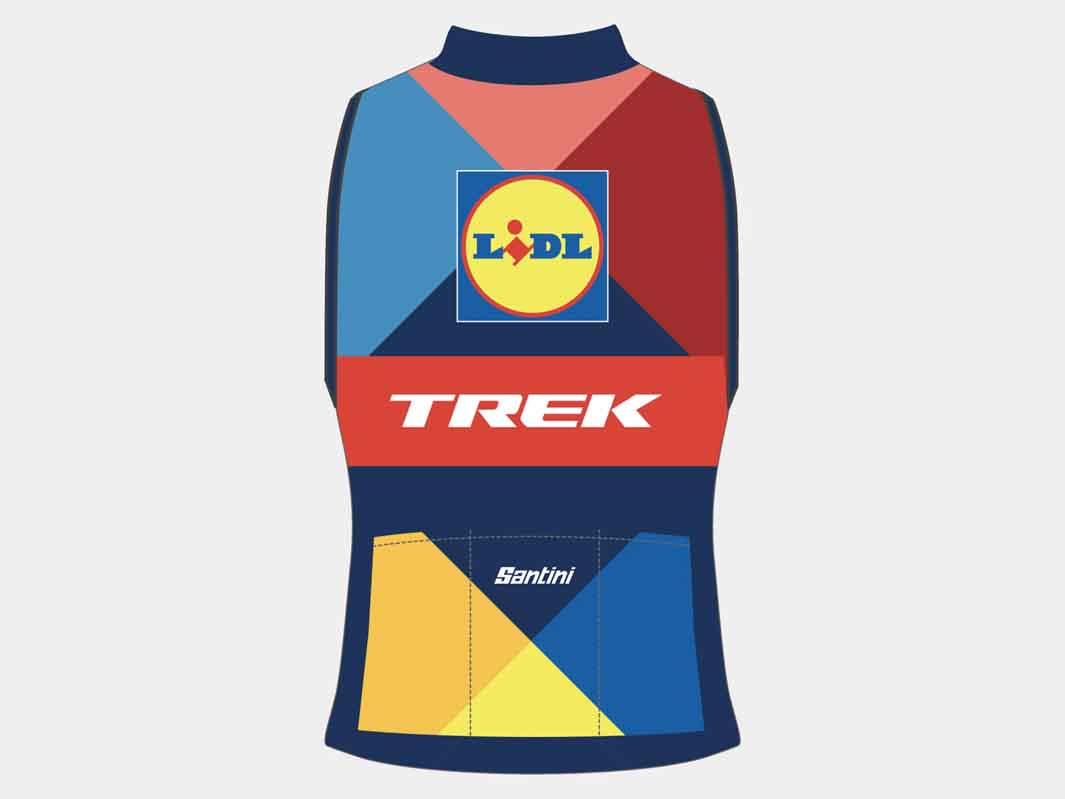 Santini Lidl-Trek Team Replica Vest（サンティーニ リドルトレック  チーム レプリカ ベスト）