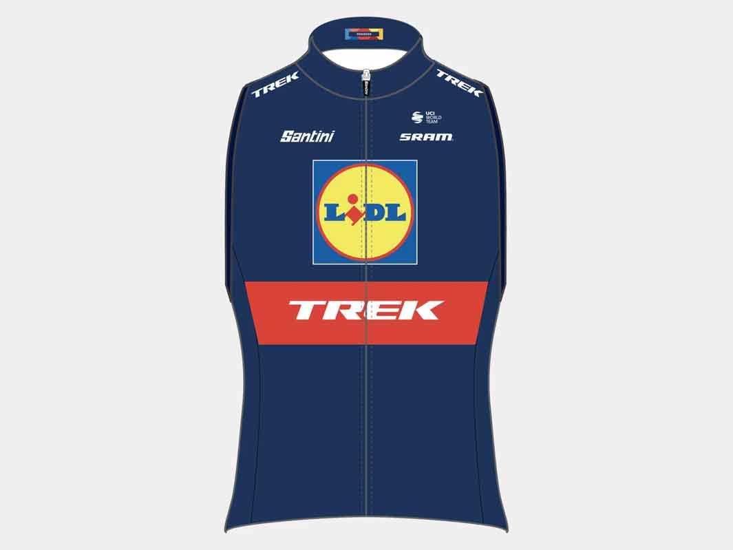 Santini Lidl-Trek Team Replica Vest（サンティーニ リドルトレック  チーム レプリカ ベスト）