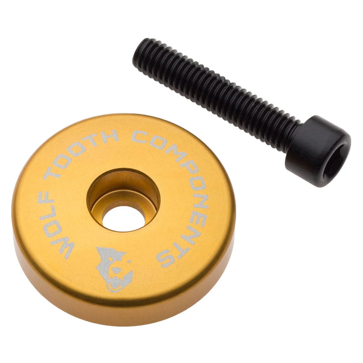 Wolf Tooth Ultralight Stem Cap with Integrated 5mm Spacer