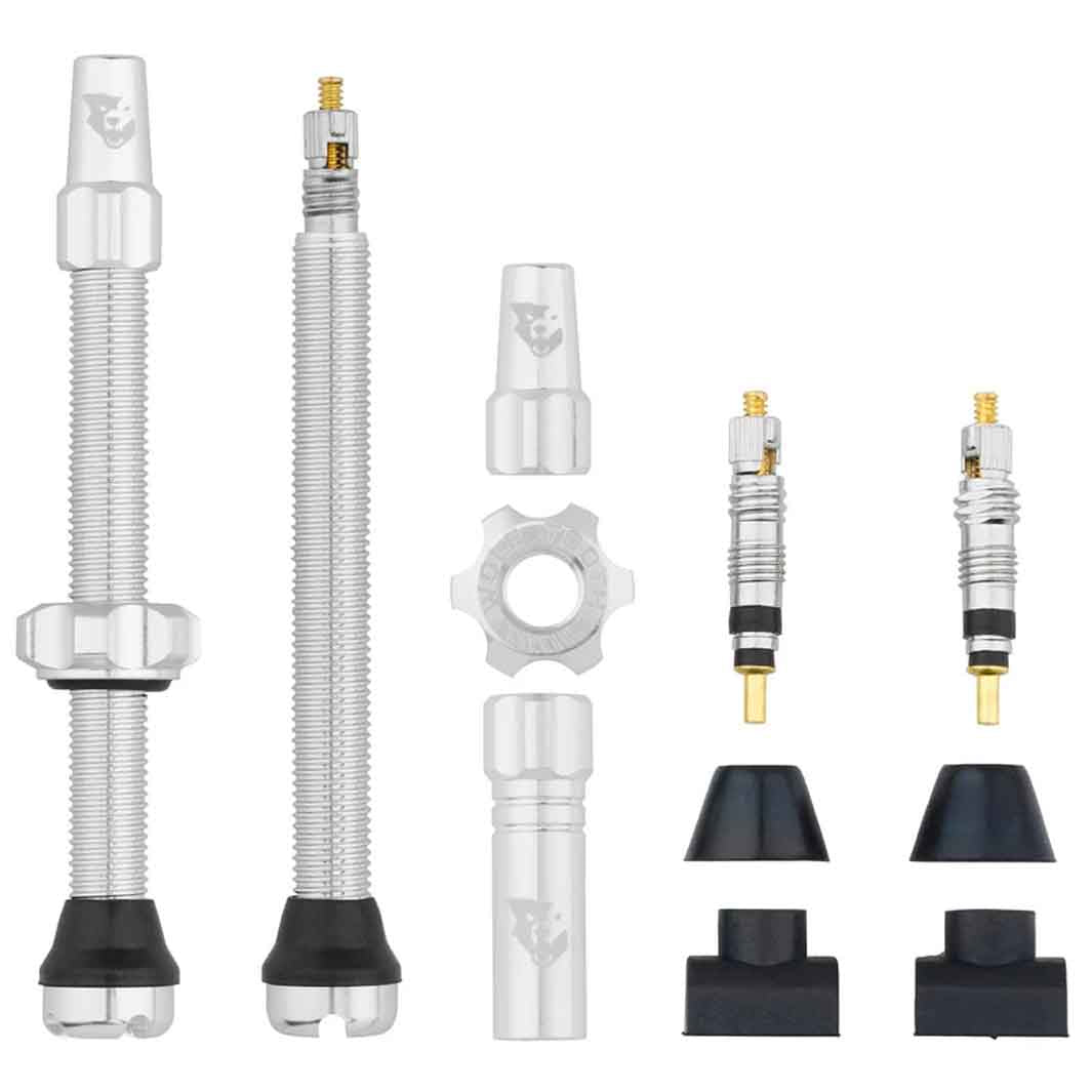 Wolf Tooth Tubeless Valve Stem Kit 60mm（ウルフトゥース チューブレス バルブ ステム キット60mm）