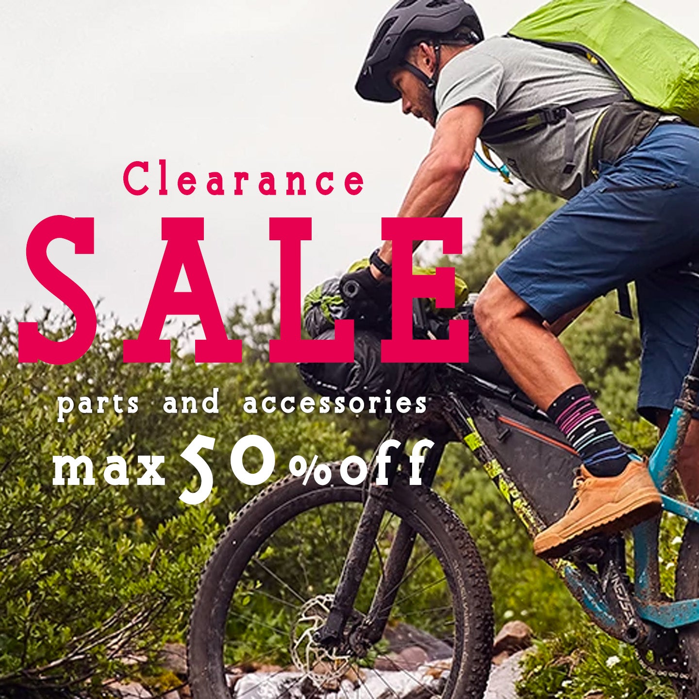 最大50%OFF!! 自転車パーツ＆アクセサリーのクリアランスSALE開催中 – バイクプラス