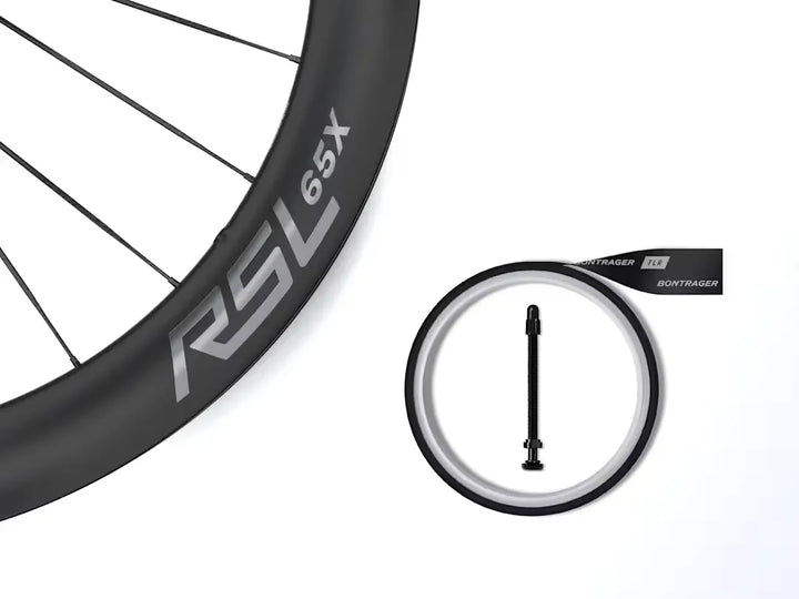 Bontrager Aeolus RSL 65X カーボンロードホイール（ボントレガー アイオロス RSL 65X）バルブとリムテープが付属