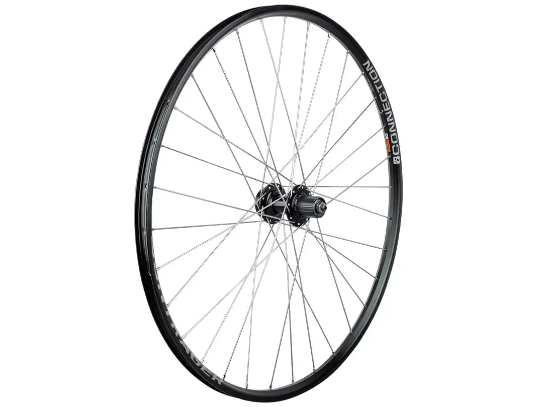 Bontrager Connection Disc 700c MTB Wheel  カラー / Anthracite/Silver 　仕様：リア Shimano HG 8/9/10-speedカセット用