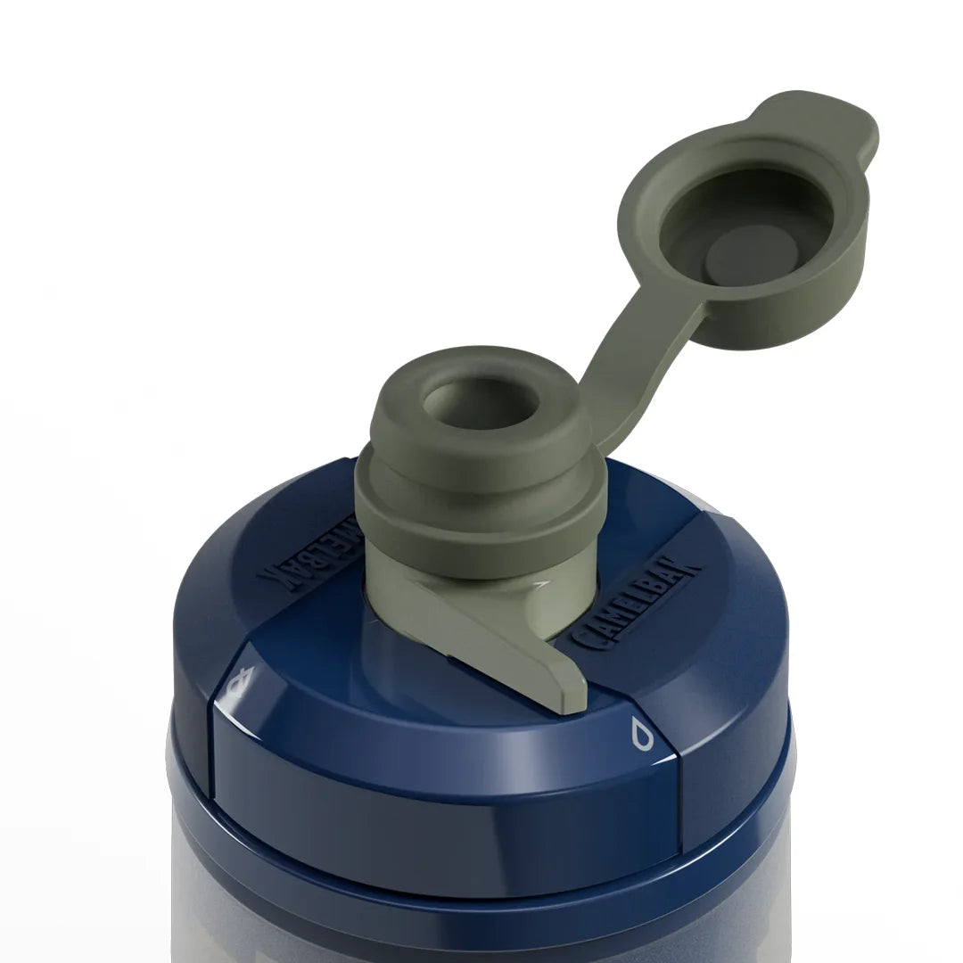 CAMELBAKポディウムダートチル 0.62L　（21OZ） カラー： Deep Sea  Digi Camo 　キャップ部分