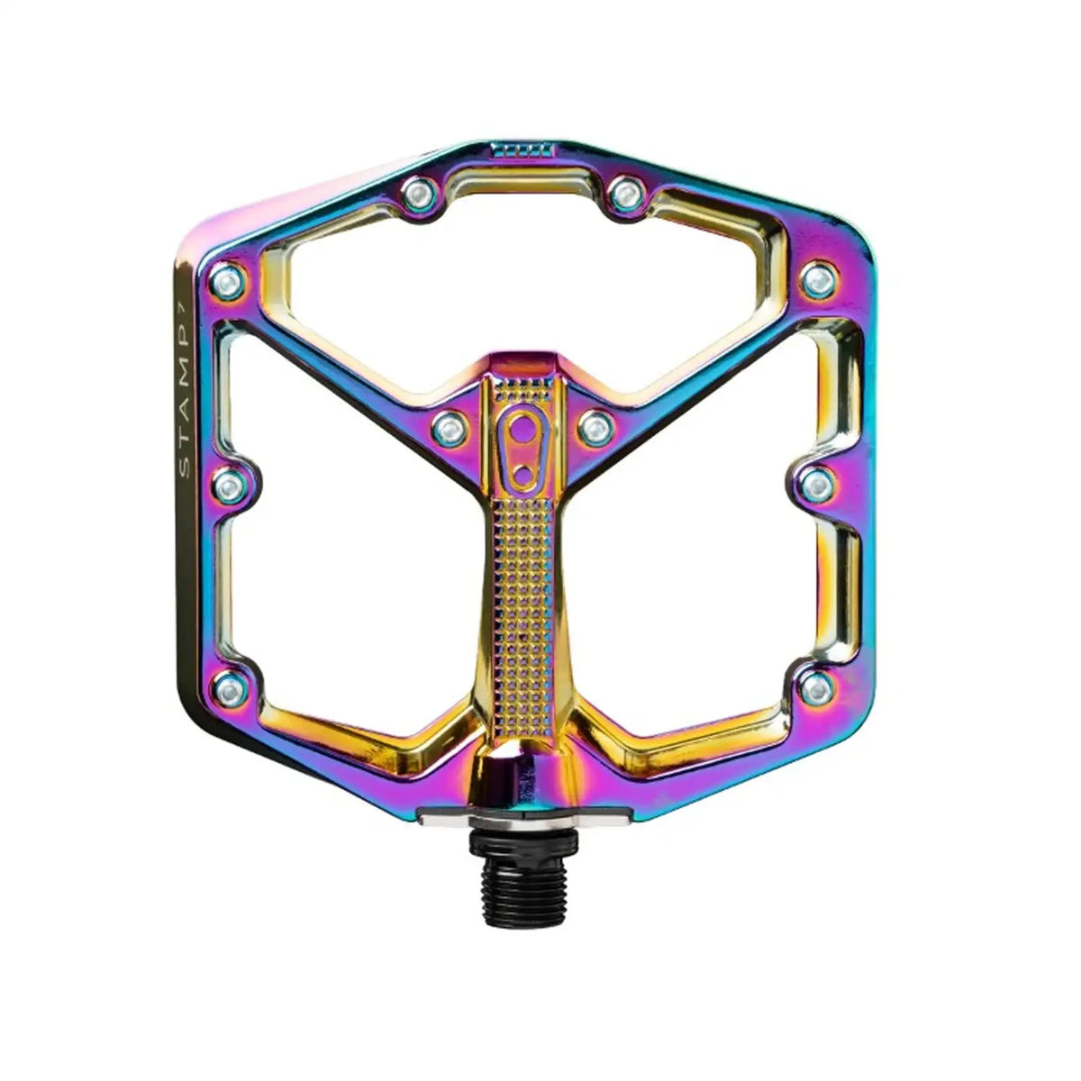 Crank brothers STAMP 7 Pedals Oil Slick Edition（クランク