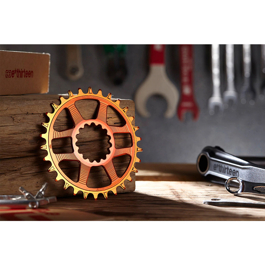 ethirteen Helix R Direct Mount Chainring Flip-Flop（イーサーティーン ヘリックスR ダイレクトマウント チェーンリング フリップフロップ）