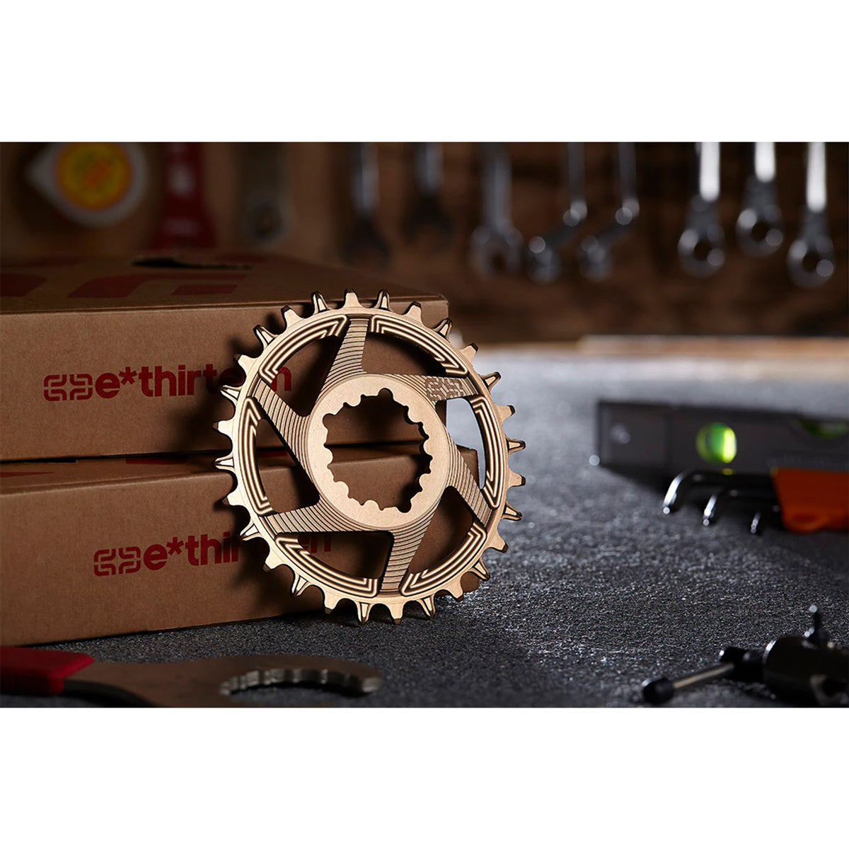 ethirteen Helix Race 3-Bolt Direct Mount Chainring Sram Crank