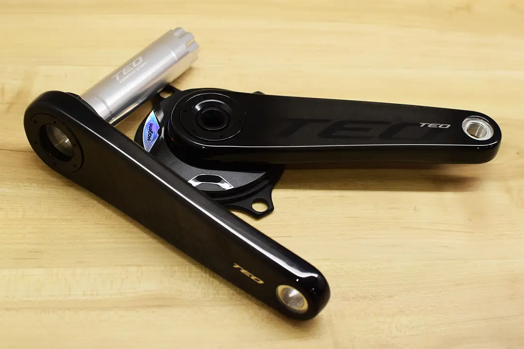 165mm マージーンTEO P515カーボンクランク　パワーメーターセット Magene TEO P515 スパイダー型パワーメーターカーボンクランクセット