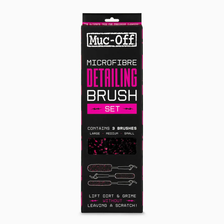 MUC-OFF Microfibre Brush Kit 3本セット ディテーリングブラシ