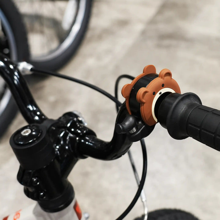 NORDTUR（ノードツアー）BUDDY RING（バディーリング）ベアーを16インチキッズバイクに取り付け