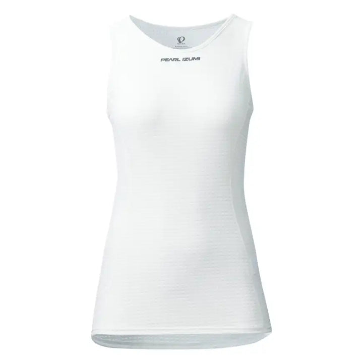 PEARL iZUMi W111 クールフィットドライ ノースリーブ 女性用　ホワイト（前側）