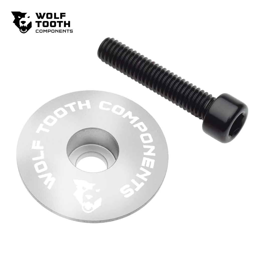 Wolf Tooth Ultralight stem cap and bolt（ウルフトゥース ウルトラライト ステムキャップ ＆ ボルト）