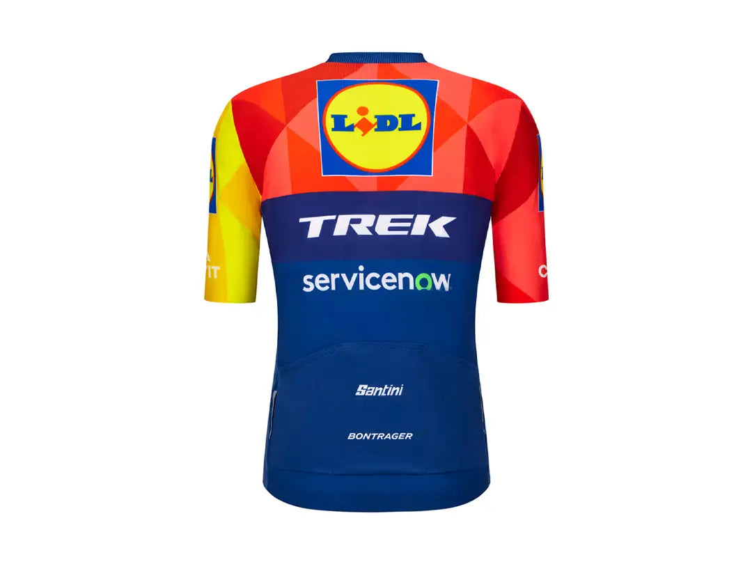 Santini Lidl-Trek Replica Race Jersey 2026 バックデザイン