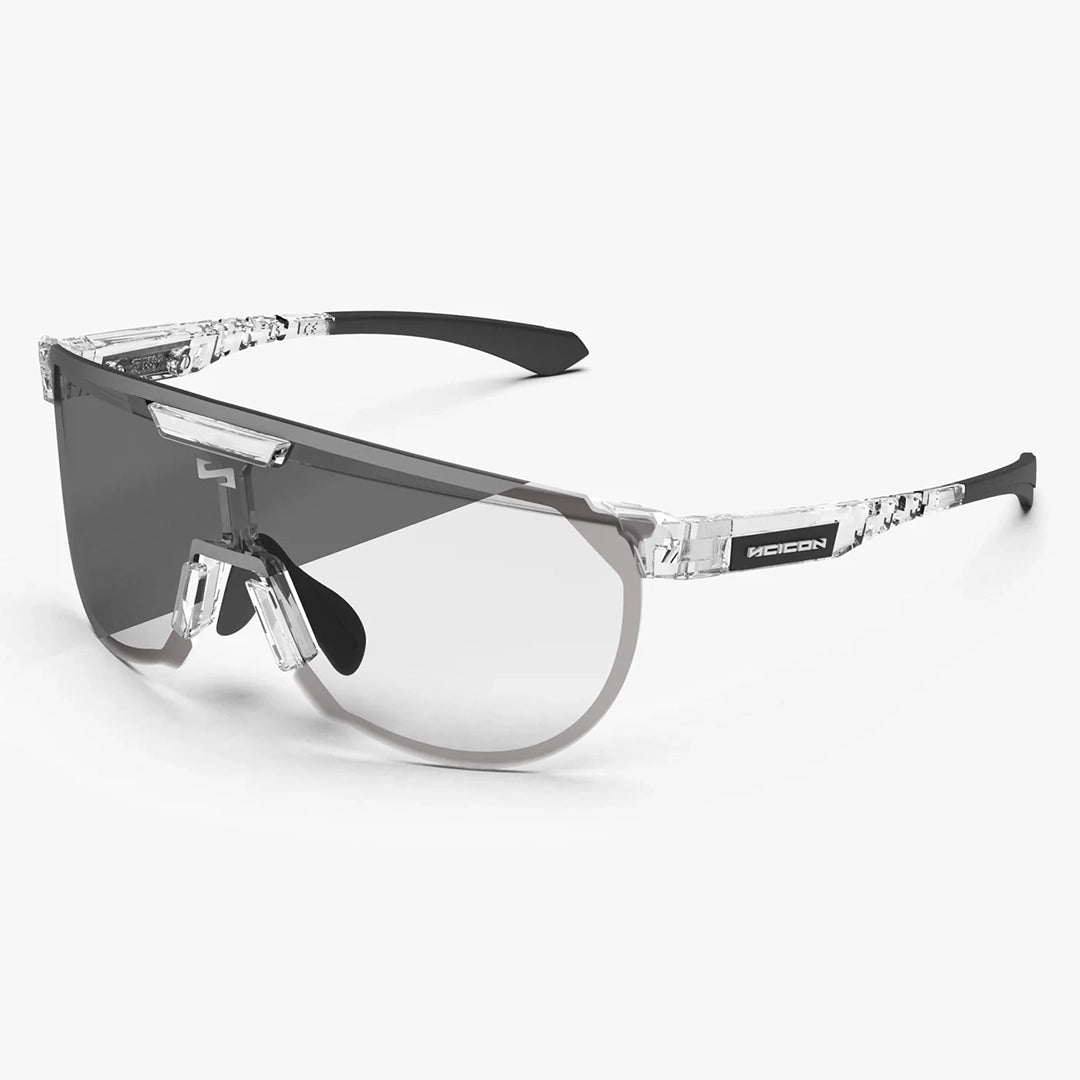 SCICON SPORTS AEROTRAIL（シーコンスポーツ エアロトレイル）調光レンズ　フレーム：クリスタルグロス