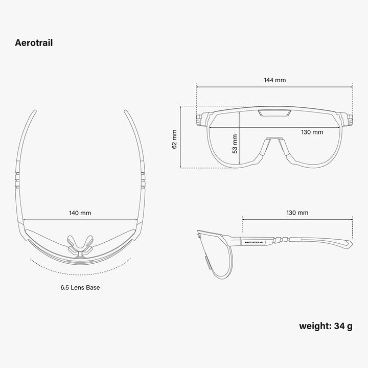 SCICON SPORTS AEROTRAIL（シーコンスポーツ エアロトレイル）サイズシート