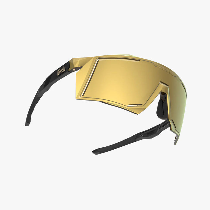 SCICON SPORTS アイウェアAEROSTORM カラー：マルチミラーブロンズ　斜め下から