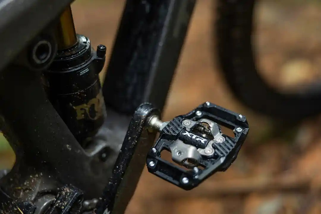 シマノのPD-M9220ペダルをMTBに取り付けてフィールドで使用
