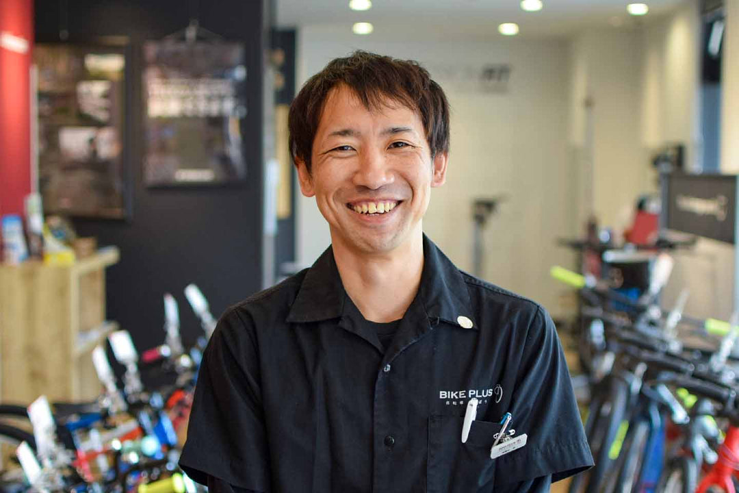 バイクプラス戸田彩湖店スタッフいけのやの紹介写真