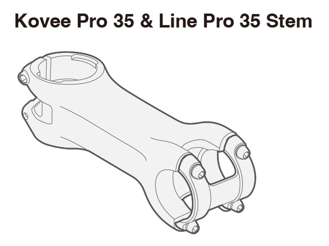 Bontrager Blendr Kovee Pro 35/Line Pro 35 Stem Duo Base SKU:W562041