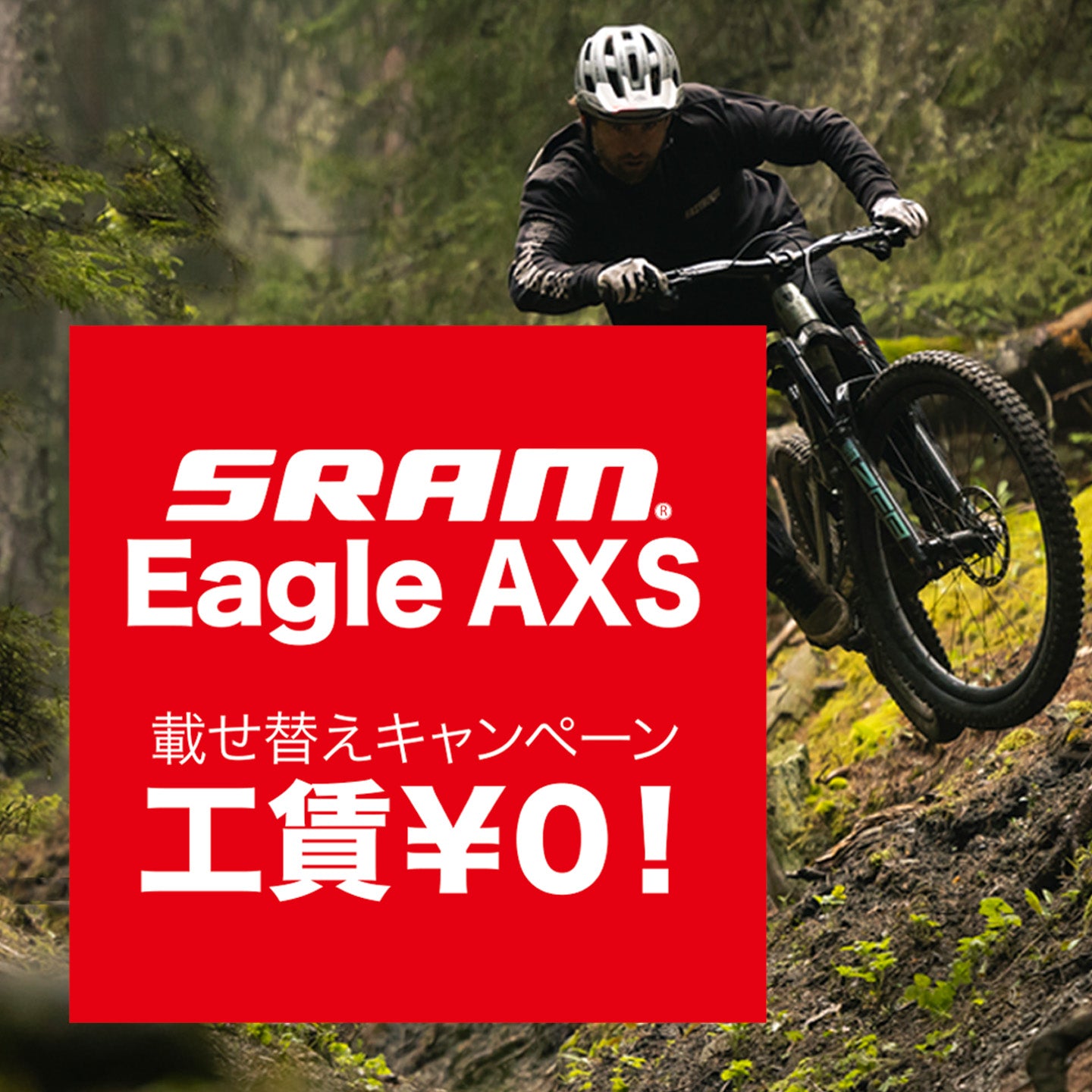 マウテンバイクSRAM Eagle AXS載せ替えキャンペーン2024/1/19（金）～3/31（日） – バイクプラス