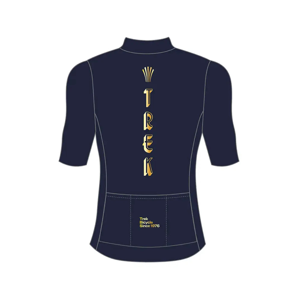 Trek No. 76サイクリングジャージ 背中側（イラストイメージ）
