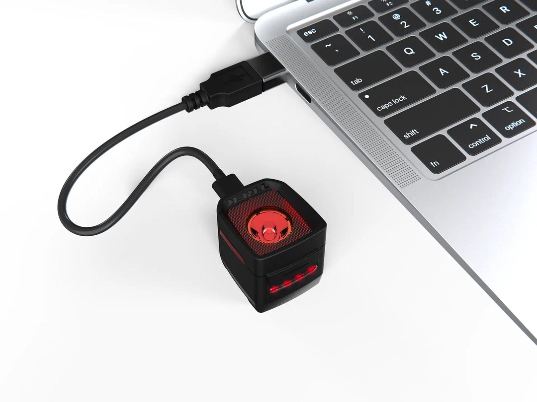 トレック フレアRシティ）をPCからUSB-Cケーブルで充電