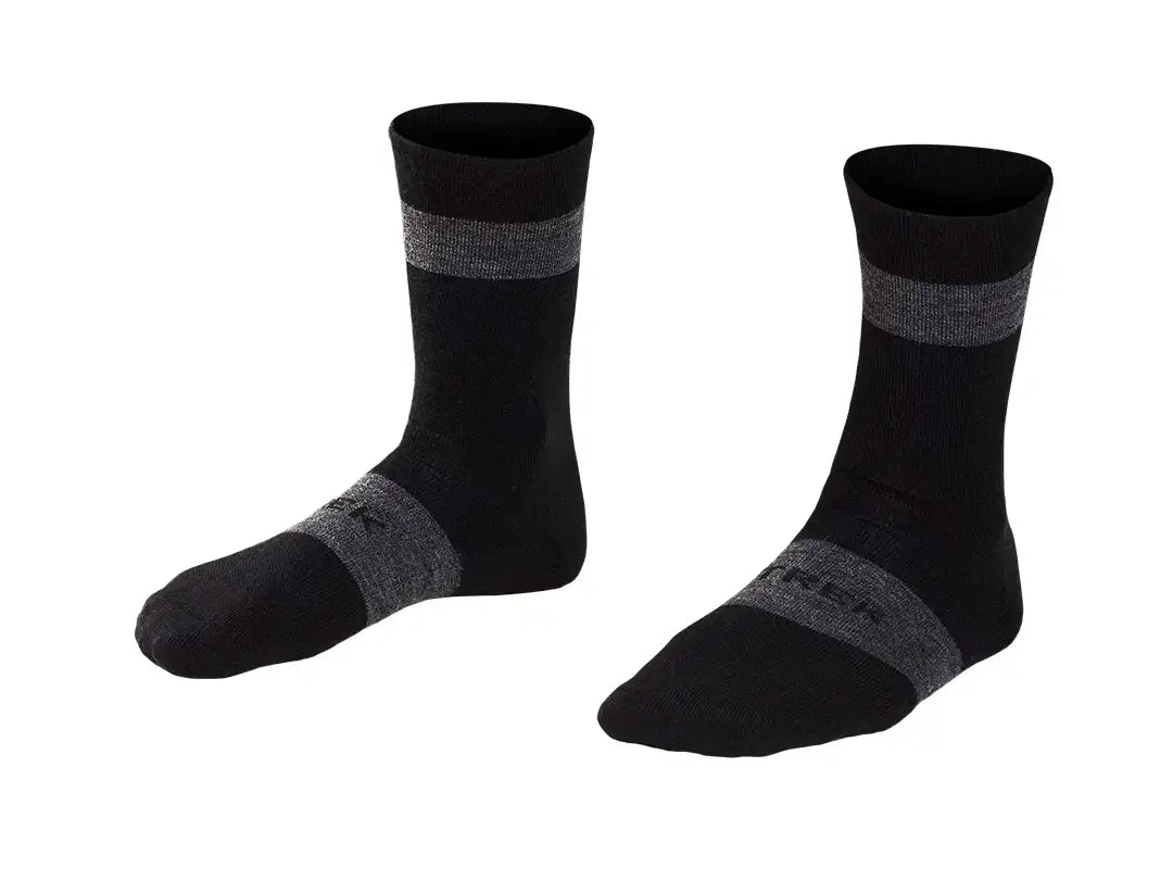 トレック Race Crew Merino Wool サイクリング（ソックス カラー：ブラック）