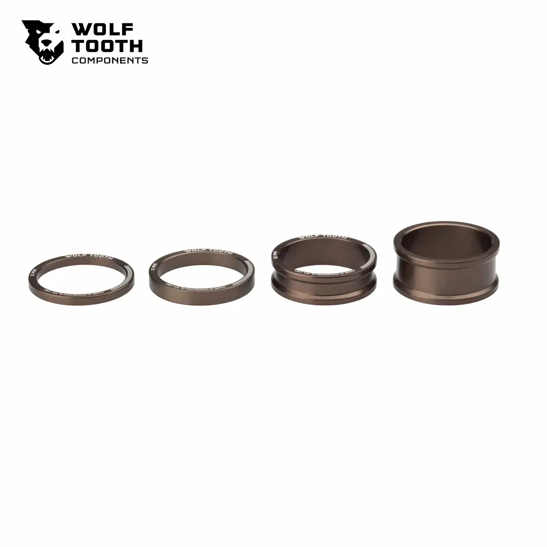 Wolf Tooth Precision Headset Spacer Kit 3, 5, 10, 15mm（ウルフ