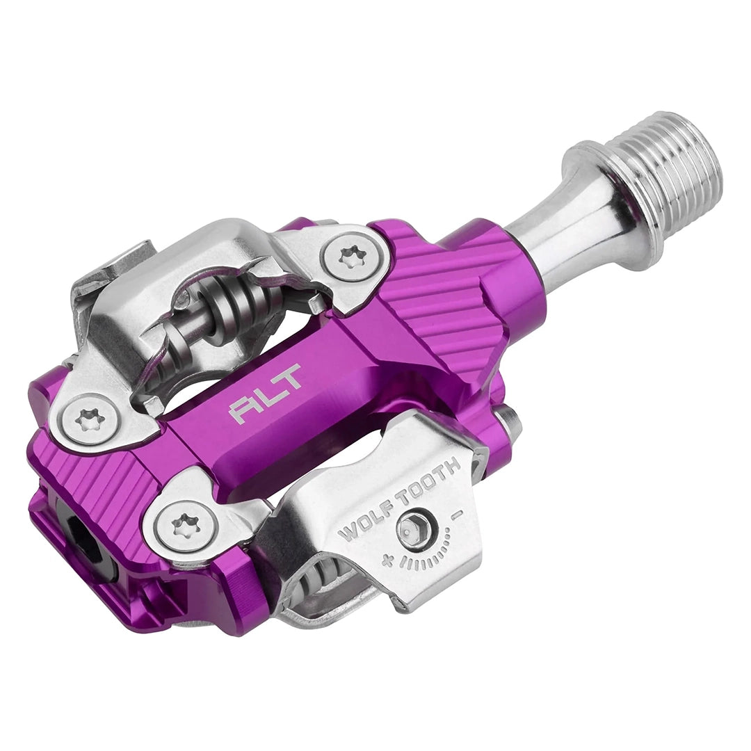 Wolf Tooth（ウルフトゥース）ALT XC Clipless Pedal カラー：Ultraviolet Purple