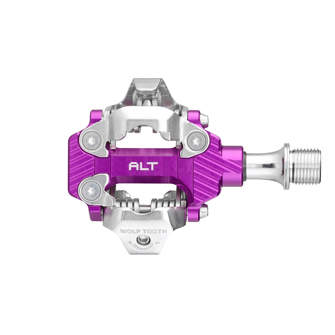 Wolf Tooth（ウルフトゥース）ALT XC Clipless Pedal カラー：Ultraviolet Purple