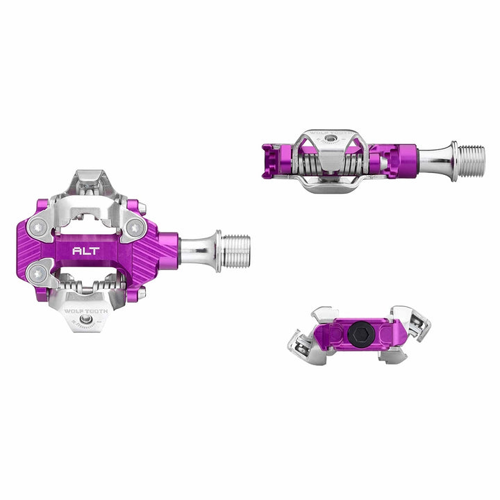Wolf Tooth（ウルフトゥース）ALT XC Clipless Pedal カラー：Ultraviolet Purple