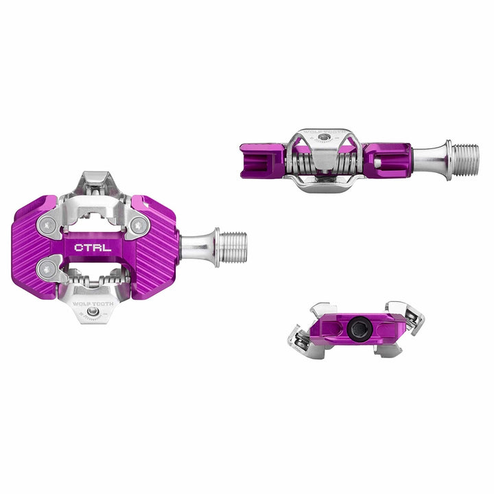 Wolf Tooth（ウルフトゥース）CTRL Trail Clipless Pedal カラー：Ultraviolet Purple　