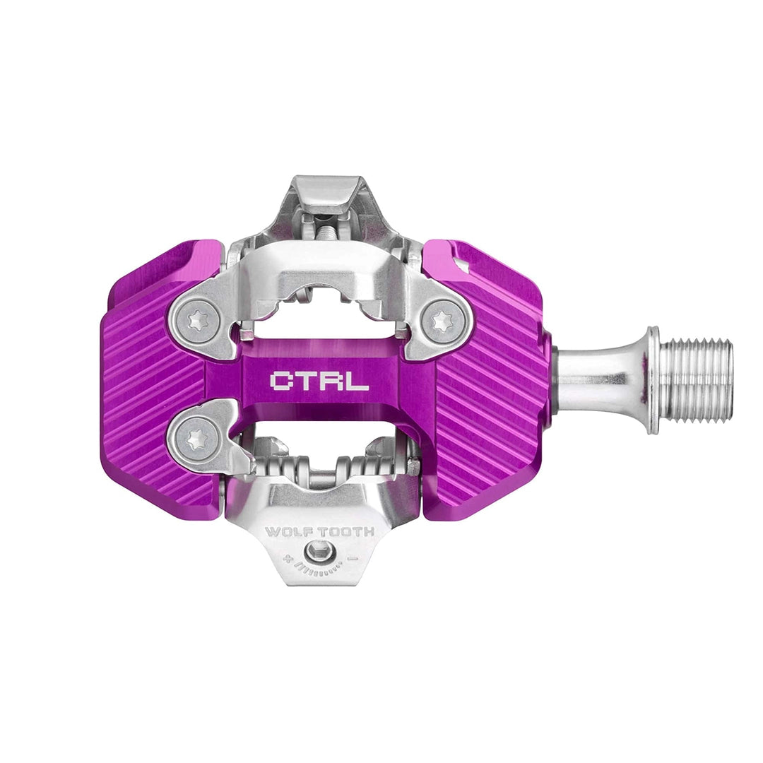 Wolf Tooth（ウルフトゥース）CTRL Trail Clipless Pedal カラー：Ultraviolet Purple