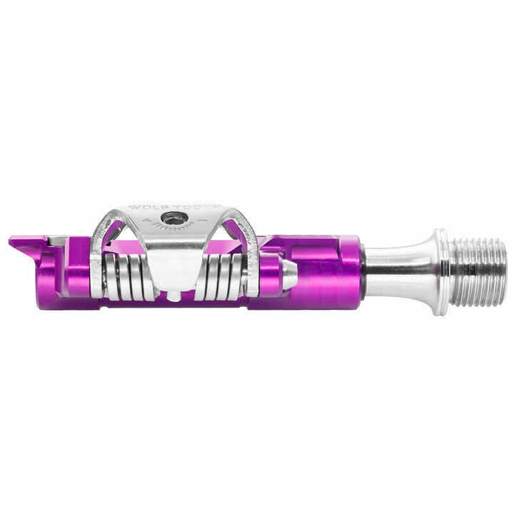 Wolf Tooth（ウルフトゥース）DEL Gravel Clipless Pedal　カラー：Ultraviolet Purple