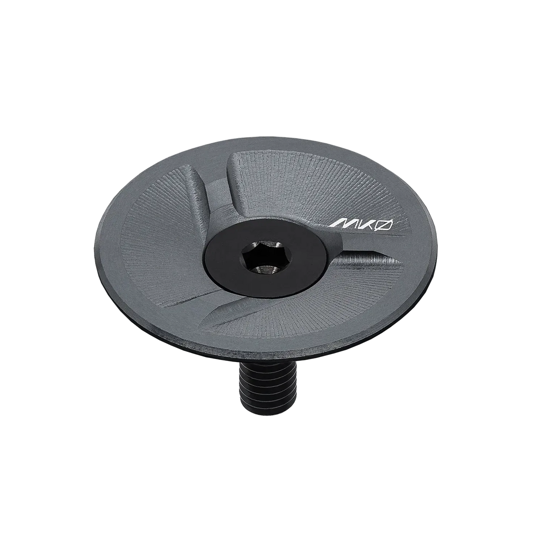 Wolf Tooth MK0 Low Profile Stem Cap Shadow Gray（ウルフトゥース MK0 ロー プロファイル ステム キャップ）