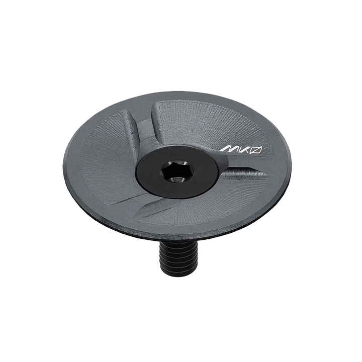 Wolf Tooth MK0 Low Profile Stem Cap Shadow Gray（ウルフトゥース MK0 ロー プロファイル ステム キャップ）