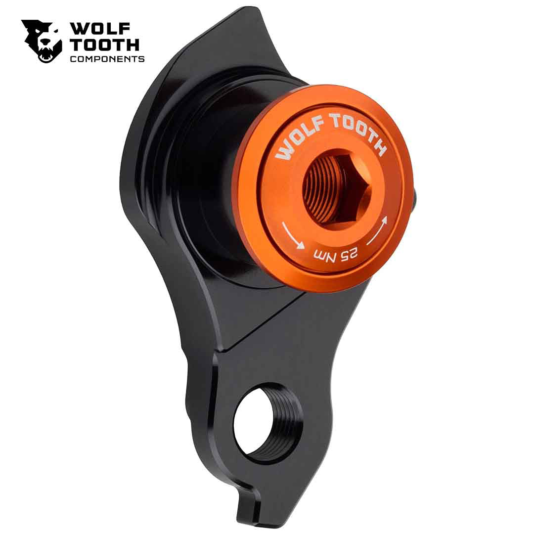 Wolftooth（ウルフトゥース）ユニバーサルディレーラーハンガー　カラー：Orange