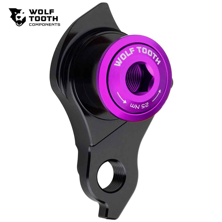 Wolftooth（ウルフトゥース）ユニバーサルディレーラーハンガー　カラー：Ultraviolet  Purple