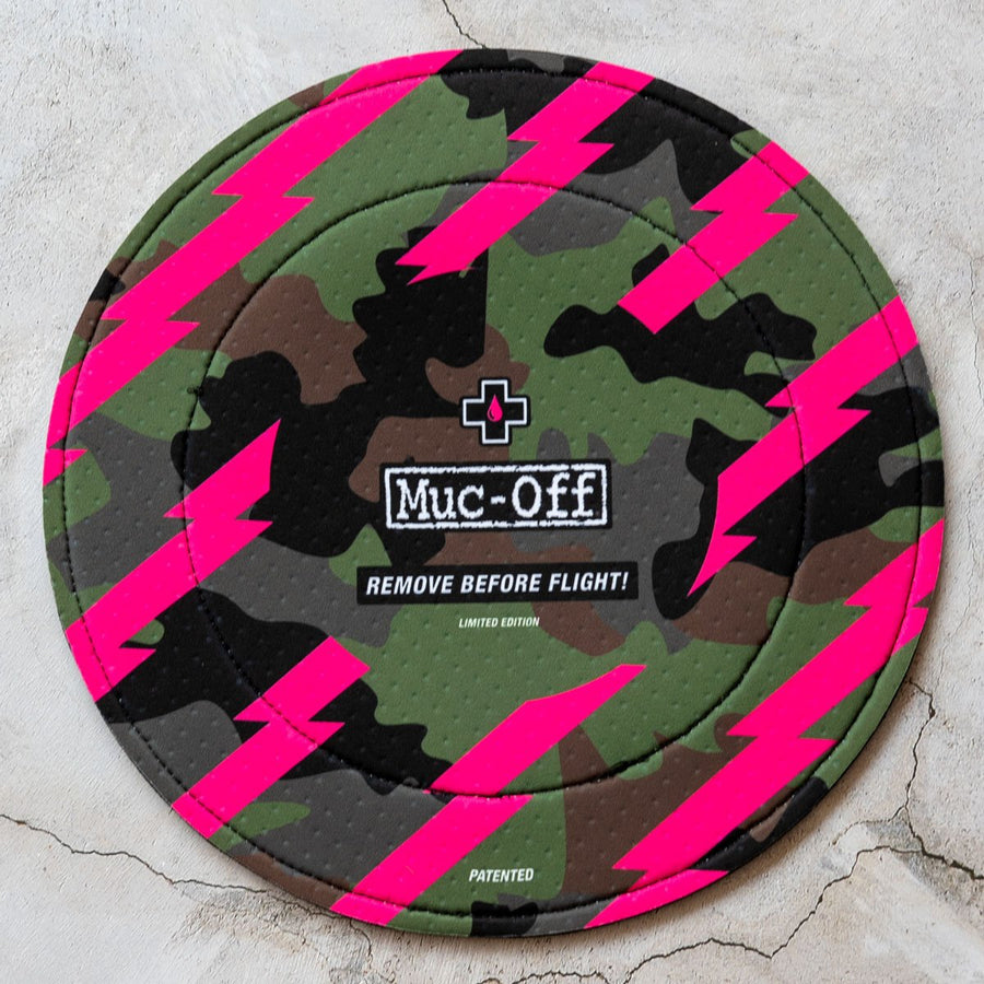 MucOff Disc Brake Cover（マックオフ ディスクブレーキ カバー 2枚セット） バイクプラス