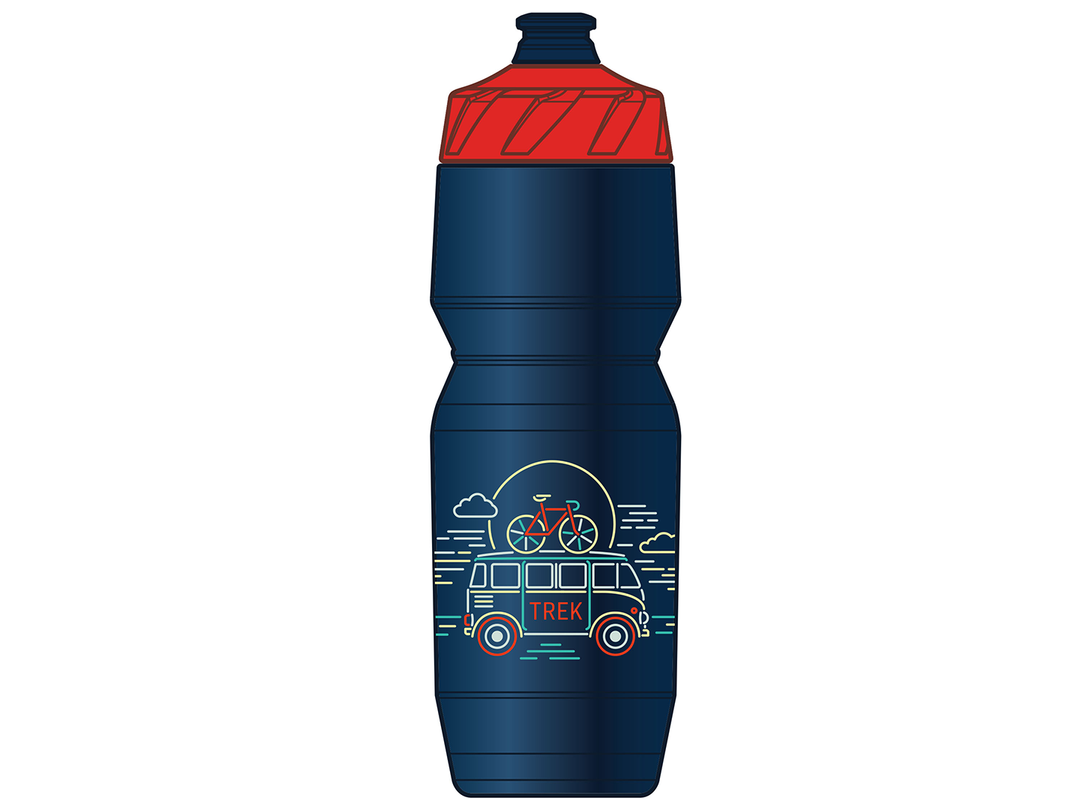 Trek Voda Mini Bus Blue Water Bottle